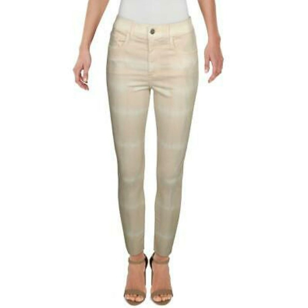JOE'S women jeans Charlie HR skinny crop CNXTID5734 tie dye pink sz 25 $198
